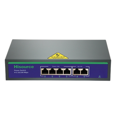 Passive 4+2 15V POE Switch